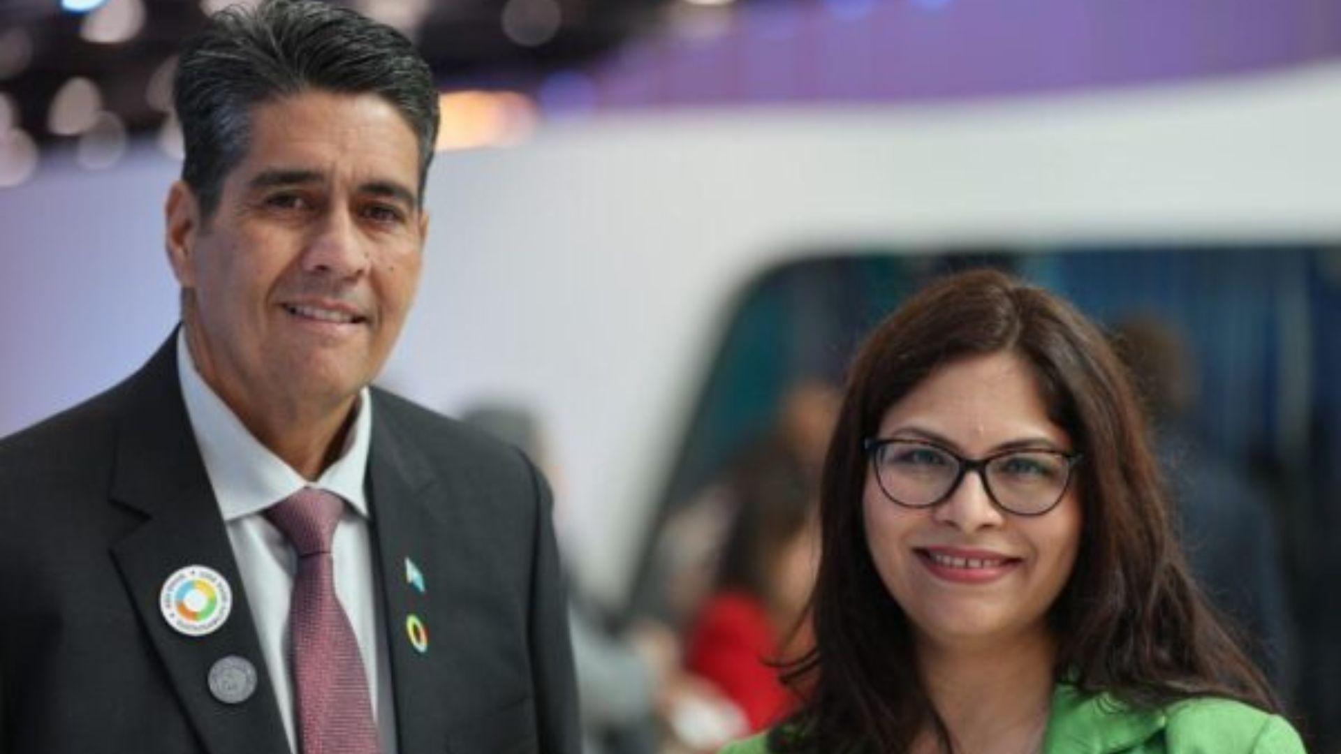 Interviewing President of Palau, Surangel Whipps